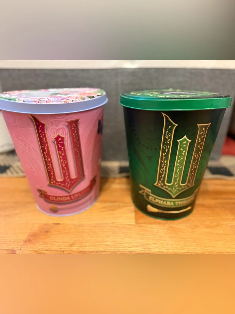 Glinda & Elphaba Wicked For Good Popcorn Buckets